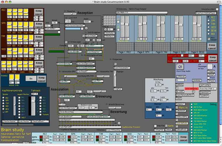 Brain study - Software